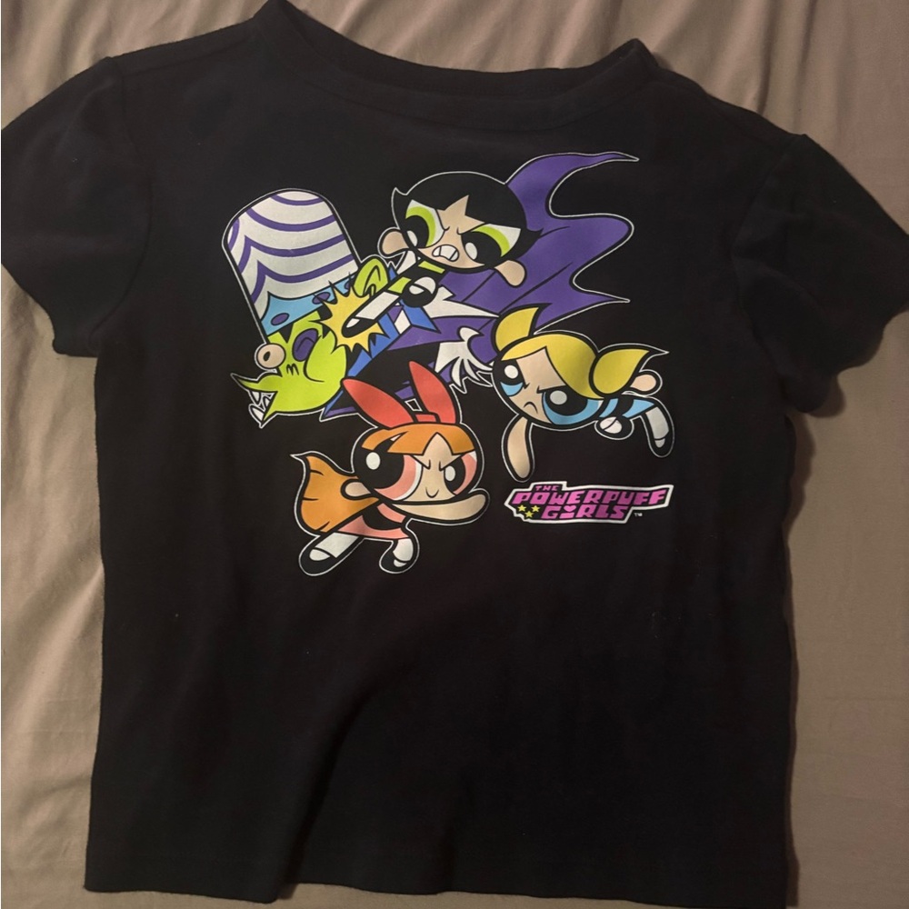 Power puff girls crop top